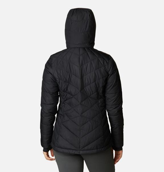 Columbia Heavenly Hooded Jacket Black For Women's NZ90367 New Zealand